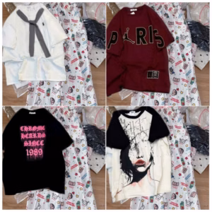 Tổng Hợp Các Sét Quần Hoạt Hình Bút Chì + Mix Áo Phông Nhiều Mẫu