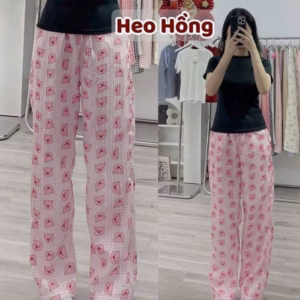 Quần Hoạt Hình Cạp Chun Hoạ Tiết Dễ Thương