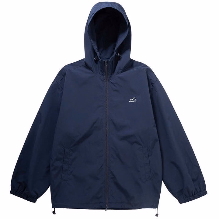 Áo Khoác Dù 2 Lớp Trượt Nước Kèm Dây Khéo Phao 2 Đầu In Chữ Outwild - Htm Fashion - Ảnh 2