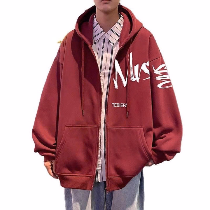Áo Khoác Hoodie Nam Nữ Nón 2 Lớp Có Dây Kéo Phao Tebiep - Htm Fashion