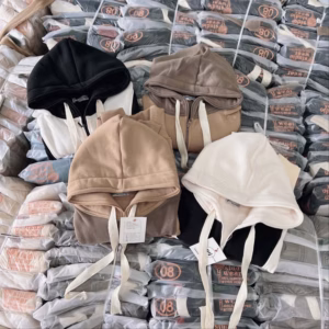 Áo Khoác Hoodie Nỉ Cổ Cao 4 Túi Thêu Họa Tiết Kenvibe Dày Dặn - Htm Fashion