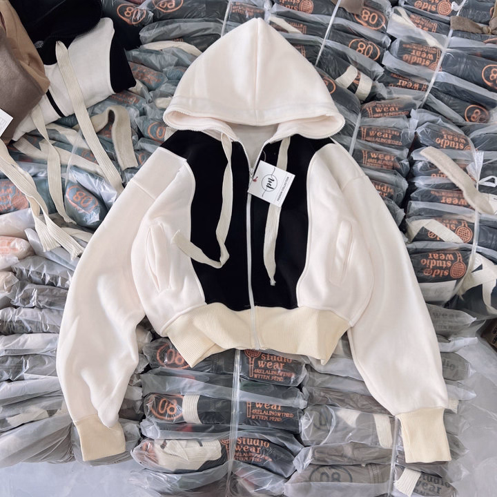 Áo Khoác Hoodie Nỉ Cổ Cao 4 Túi Thêu Họa Tiết Kenvibe Dày Dặn - Htm Fashion - Ảnh 12