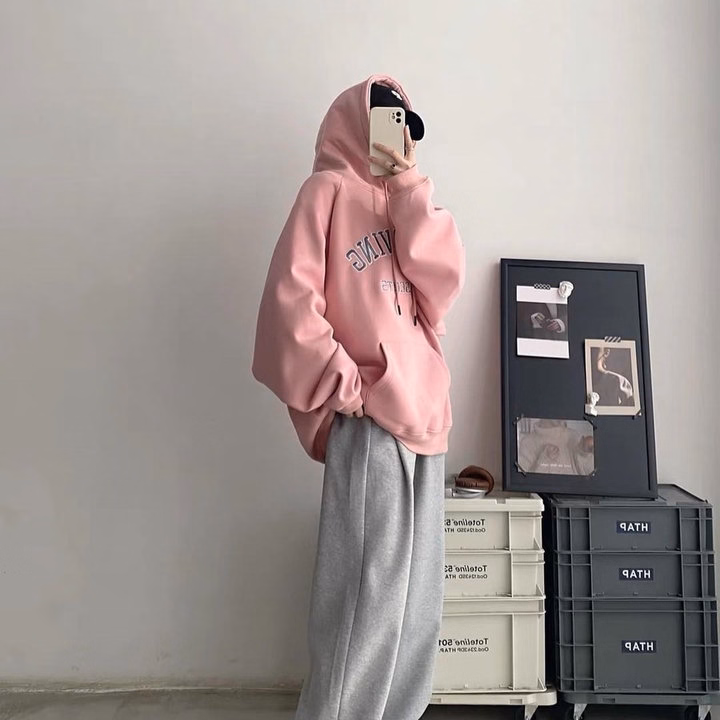 Áo Khoác Hoodie Nam Nữ Form Rộng In Chữ Orserving - Htm Fashion - Ảnh 9