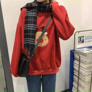 Áo Sweater Noel Nam Nữ Vải Mềm Mịn -Htm Fashion