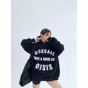 Áo Hoodie Nam Nữ Chữ Nổi Rigecake Have A Good Day Nón 2 Lớp - Htm Fashion