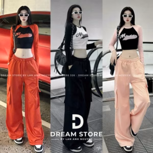 Sét Bộ Đồ Thể Thao Áo Ngắn Quần Kaki Túi Hộp Siêu Cá Tính - Htm Fashion