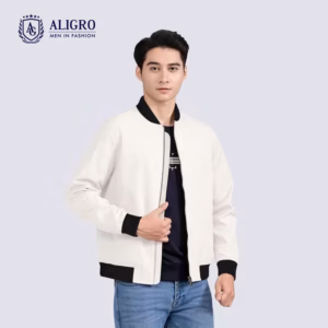 Áo Khoác Nam Hai Lớp Aligro Kiểu Dáng Năng Động Nhưng Lịch Thiệp, Chất Liệu Cao Cấp Giữ Ấm Tối Đa Algakb - Aligro
