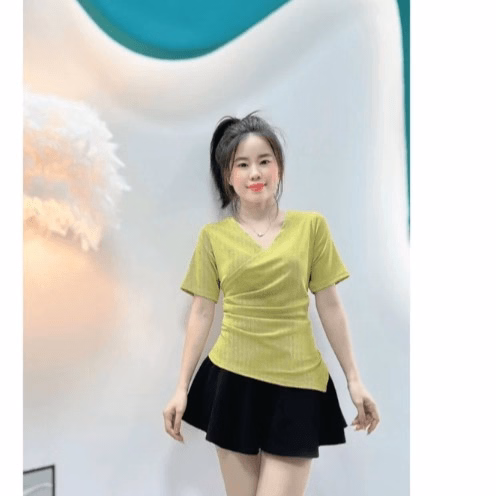 Áo Thun Vạt Chéo Thời Trang Gk - Be Yourself - Ảnh 6