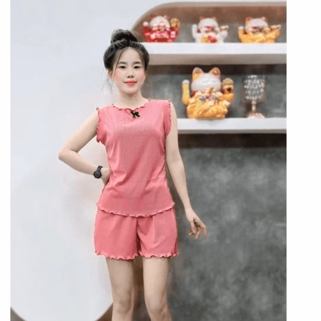 Set Bộ Đùi Mặc Nhà Sát Nách Mát Mẻ Gk - Be Yourself - Ảnh 2