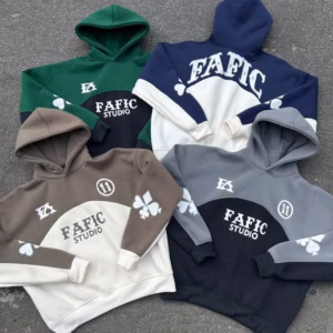 Áo Hoodie Phối Vải Thun Nỉ Dày Mềm Mịn In Faficcc Studiio Unisex Nam Nữ Đẹp Tp75 - Golden Dream