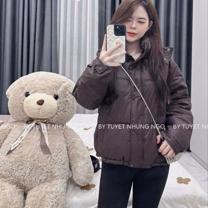 Phao Da Mũ Rời Chữ Dập Nổi - Ảnh 3