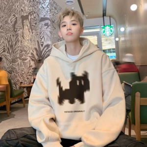 Xả Áo Hoodie Mũ 2 Lớp Mèo Máy