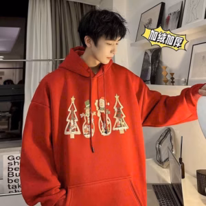 Áo Hoodie Unisex Nam Nữ Form Rộng Vải Nỉ Ngoại In Hình Cay Thông Noel Đẹp Giá Rẻ Tp70 - Golden Dream