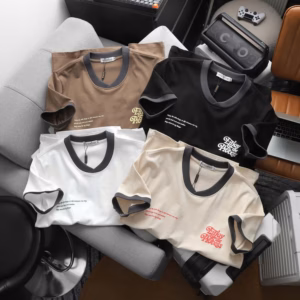 Áo Thun Cổ Tròn Thiết Kế Cao Cấp Enjoy- Thời Trang Hc