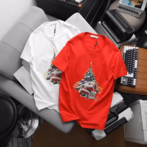 Áo Thun Cổ Tròn Santa Claus Chất Cotton Lụa Dẻo P263 - Lady'S Passion