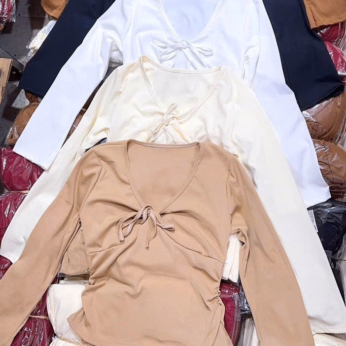 Áo Cột Nơ Tăm Lụa - Lê Phương Boutique - Ảnh 8