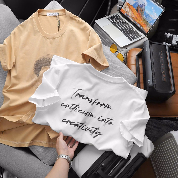 Áo Thun Cổ Tròn Art Chất Cotton Lụa Dẻo P271 - Lady'S Passion - Ảnh 14