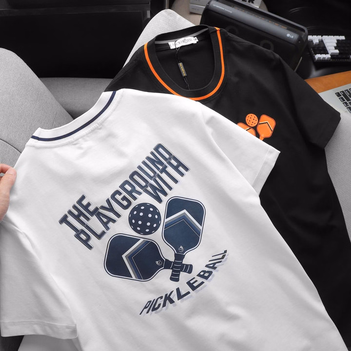 Áo Thun Cổ Tròn Pickle Ball Chất Cotton Lụa Dẻo P272 - Lady'S Passion - Ảnh 9