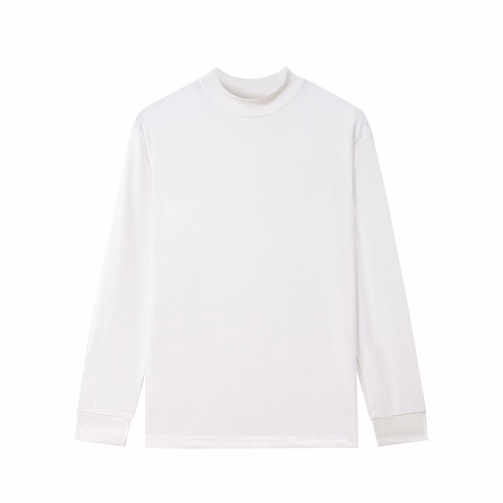 Áo Thun Body Dài Tay Nam At07 - Áo Phông Giữ Nhiệt Nam Chất Gân Cổ Cao Slim Fit Tôn Dáng Cao Cấp - Tuto5 - Ảnh 3