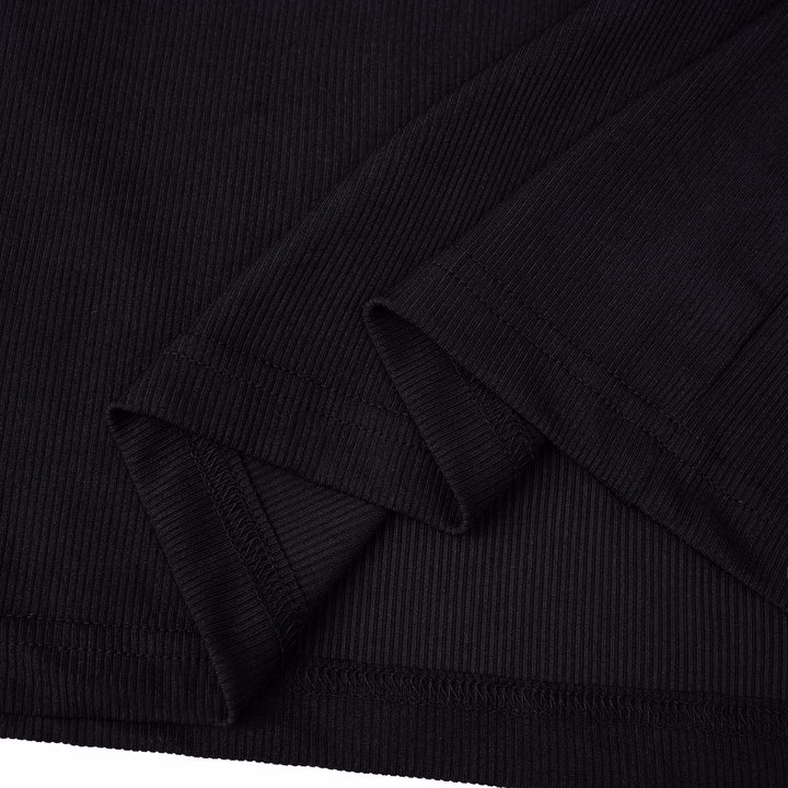 Áo Thun Body Dài Tay Nam At07 - Áo Phông Giữ Nhiệt Nam Chất Gân Cổ Cao Slim Fit Tôn Dáng Cao Cấp - Tuto5 - Ảnh 17