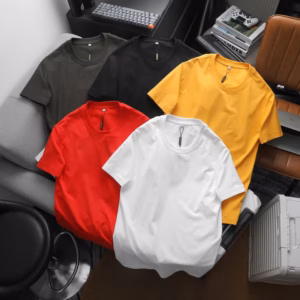 Áo Thun Cổ Tròn Pack Trơn Chất Cotton Lụa Dẻo Thấm Hút Tốt Co Giãn 4 Chiều P276 - Lady'S Passion