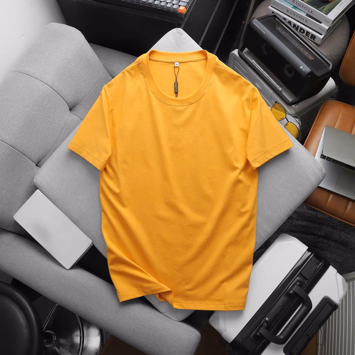 Áo Thun Cổ Tròn Pack Trơn Chất Cotton Lụa Dẻo Thấm Hút Tốt Co Giãn 4 Chiều P276 - Lady'S Passion - Ảnh 8