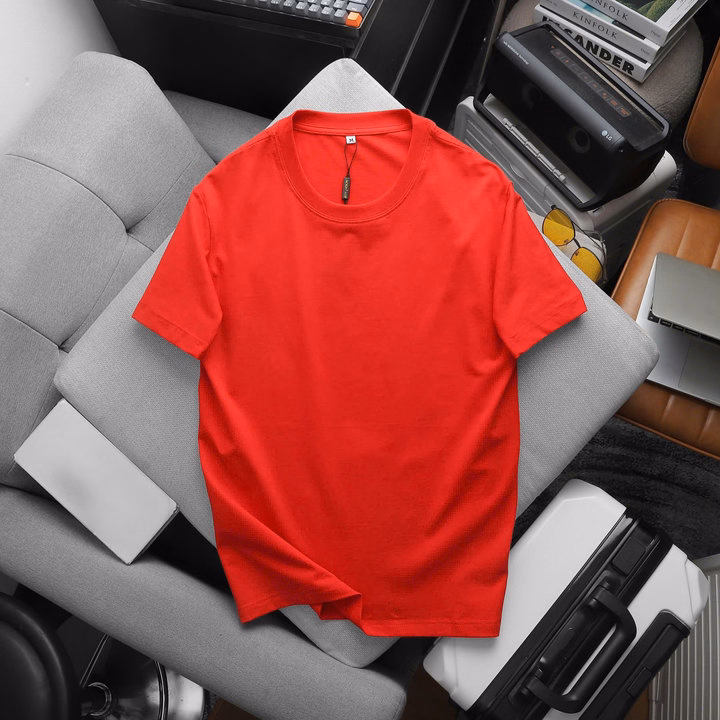 Áo Thun Cổ Tròn Pack Trơn Chất Cotton Lụa Dẻo Thấm Hút Tốt Co Giãn 4 Chiều P276 - Lady'S Passion - Ảnh 7