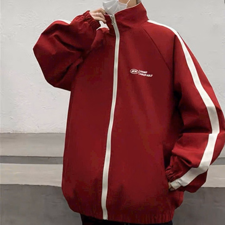 Áo Khoác Dù Mặc Được 2 Mặt Cổ Trụ Trượt Nước Chống Gió - Htm Fashion - Ảnh 2