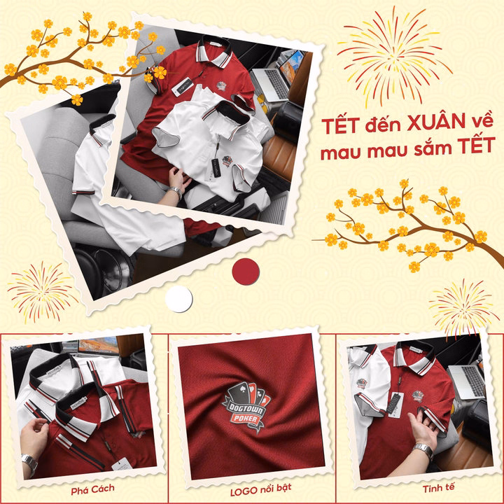 Áo Thun Cổ Bẻ Thiết Kế Cao Cấp Polo Pack Poker - Thời Trang Hc - Ảnh 5