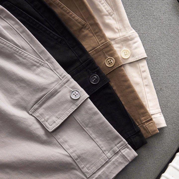 Quần Short Kaki Ngố Chất Kaiki Mềm Mịn Co Giãn P280 - Lady'S Passion - Ảnh 6