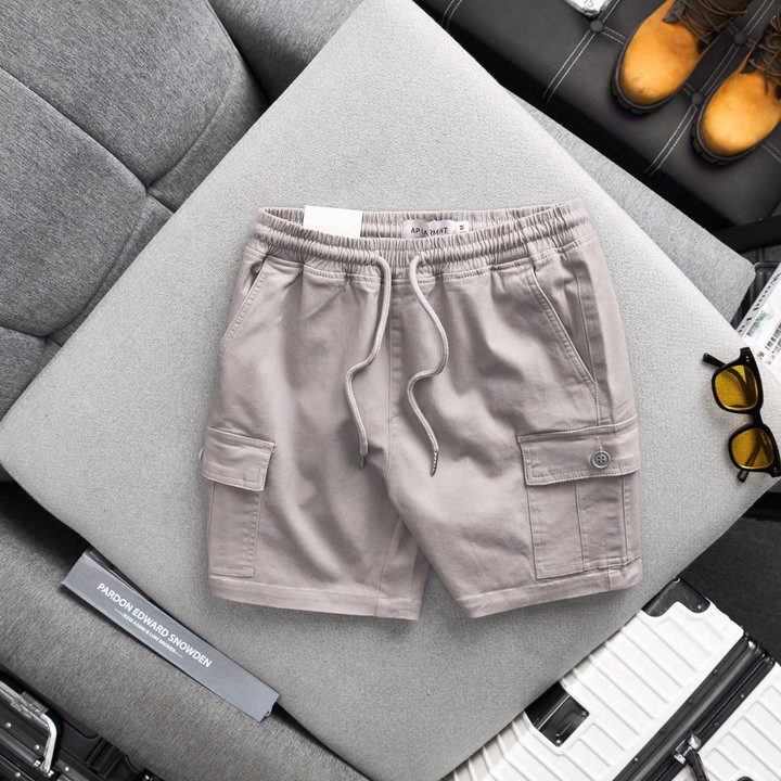 Quần Short Kaki Ngố Chất Kaiki Mềm Mịn Co Giãn P280 - Lady'S Passion - Ảnh 5