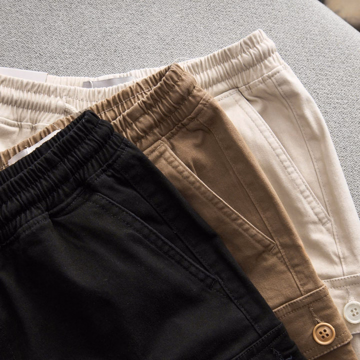 Quần Short Kaki Ngố Chất Kaiki Mềm Mịn Co Giãn P280 - Lady'S Passion - Ảnh 7