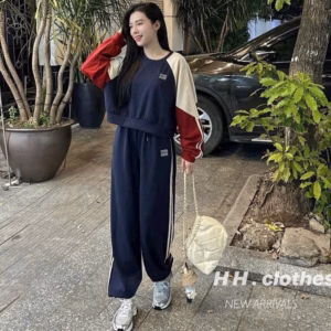 Set Bộ Nỉ Quảng Châu Phối Màu Bt110R-Nana House