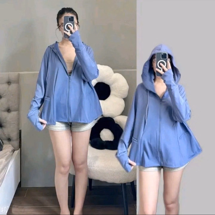 Áo Chống Nắng Cánh Dơi Mẫu Mới 4 Túi Thời Trang, Tiện Lợi -Chipxinhxk - Ảnh 5