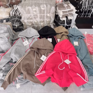 Áo Khoác Nỉ Nữ Chống Nắng Cao Cấp Phối 2 Sọc Tay Dày Dặn- Htm Fashon