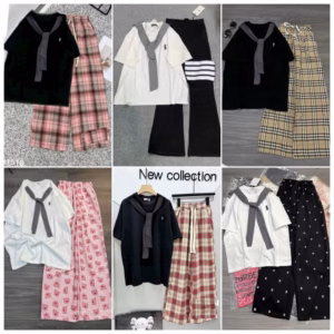 Tổng Hợp Các Sét Bộ Quần Ôngd Rộng + Mix Áo Phông Form Rộng