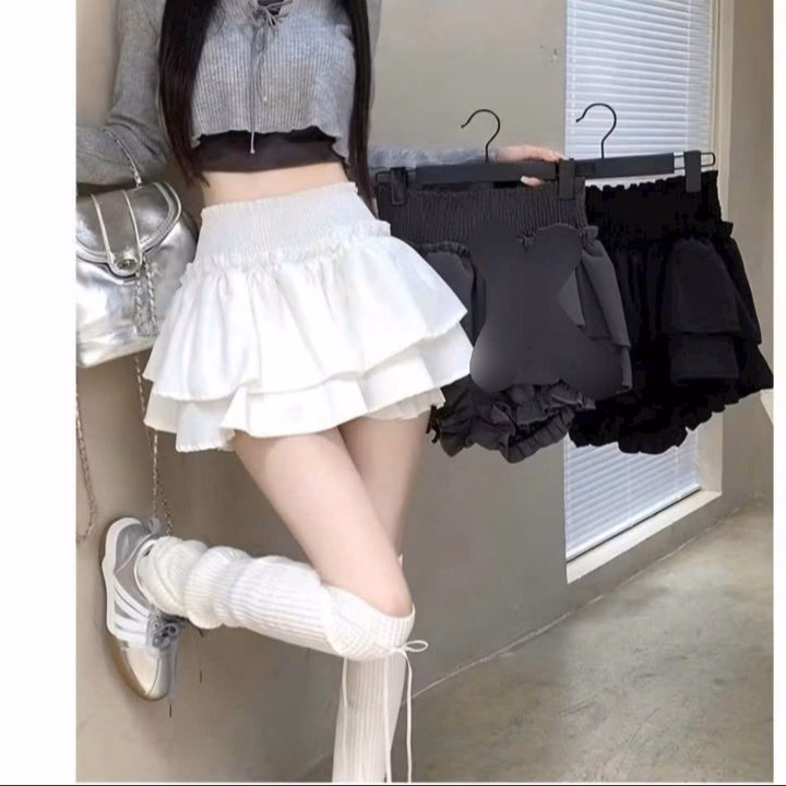 Chân Váy Ngắn Dáng Xòe Mango Tầng Bt50R- Nana House - Ảnh 5