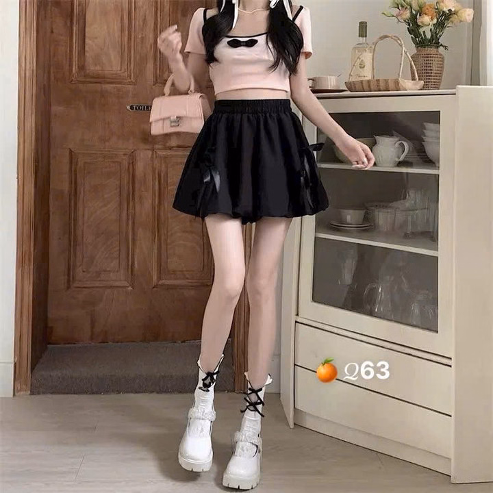 Quần Bí Phồng Gắn Nơ - Lê Phương Boutique - Ảnh 2