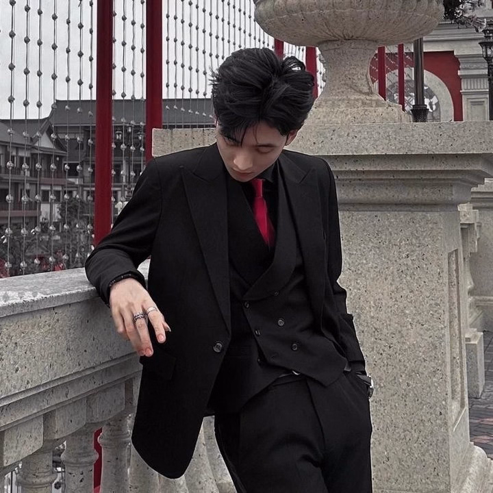 Áo Gile Nam Avn03 Cổ Vest Cao Cấp Ve Rộng 2 Lớp Đai Tôm Sau Lưng Cách Điệu Thiết Kế Sang Trọng Lịch Lãm -Tuto5 - Ảnh 10