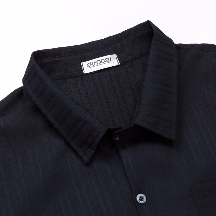 Bộ Sơ Mi Quần Lửng Chất Liệu Đũi Gân 4 Chiều Thoáng Mát - Men’S Style - Ảnh 6