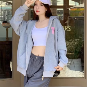 Áo Khoác Nỉ In Nơ Hồng Nam Nữ Unisex Ug82Sw-Sam Store