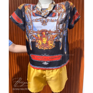 Set Bộ Chiffon Họa Tiết Sang Trọng - Hoàng Mai Fashion