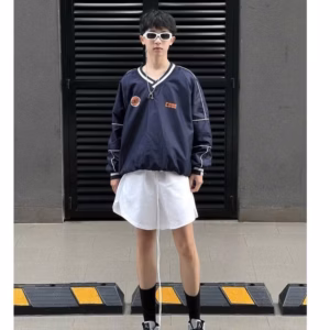 Áo Khoác Dù Cổ Tim Viền Bo Chun Unisex Nam Nữ In Số 02 Hottrend Tp64 - Phương Store