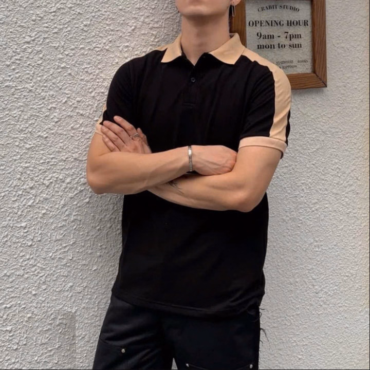 Áo Thun Polo Nam Phối Vai Mf Vải Cá Sấu Co Giãn - Su Clothing - Ảnh 15