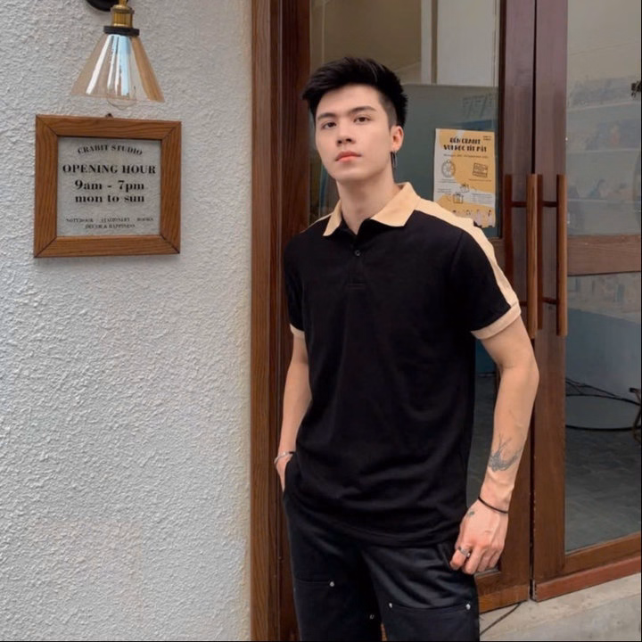 Áo Thun Polo Nam Phối Vai Mf Vải Cá Sấu Co Giãn - Su Clothing - Ảnh 12