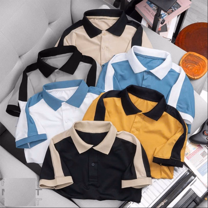 Áo Thun Polo Nam Phối Vai Mf Vải Cá Sấu Co Giãn - Su Clothing - Ảnh 14