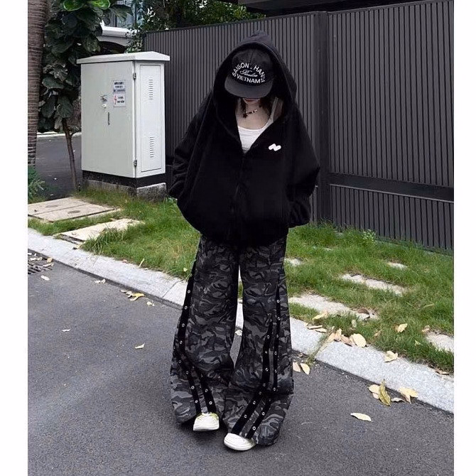 Áo Khoác Nỉ Form Boxy In Nổi Chữ S Tay Phồng Nam Nữ Đều Mặc Được Tp13 - Golden Dream - Ảnh 6