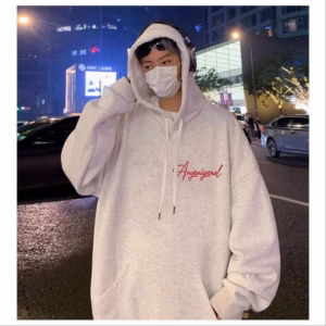 Áo Hoodie Vải Nỉ In Chữ Trước Sau Chữ Angen Phối Túi Bụng Unisex Đơn Giản Dễ Mặc Tp28 - Golden Dream