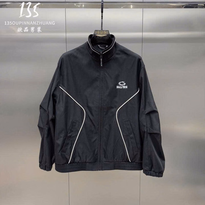 Áo Khoác Dù Cổ Đứng Unisex Nam Nữ Chạy Viền Mí In Chữ Balli Tp81 - Phương Store - Ảnh 4