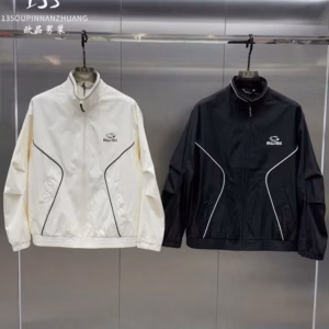 Áo Khoác Dù Cổ Đứng Unisex Nam Nữ Chạy Viền Mí In Chữ Balli Tp81 - Phương Store